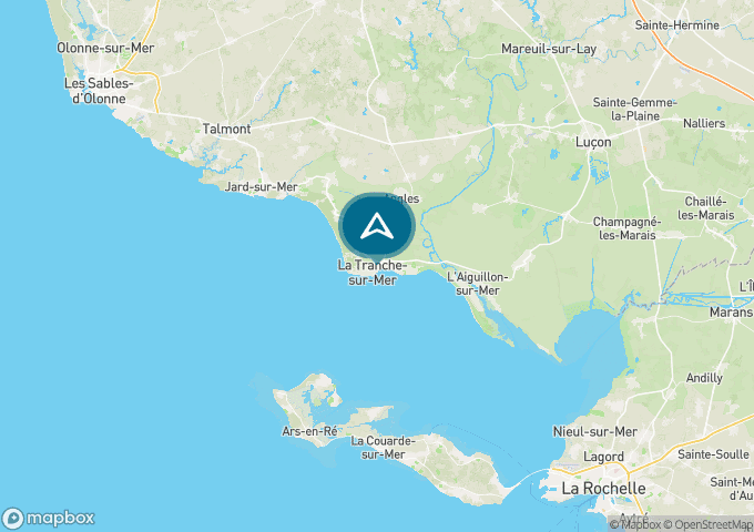 Localisez le camping sur la carte